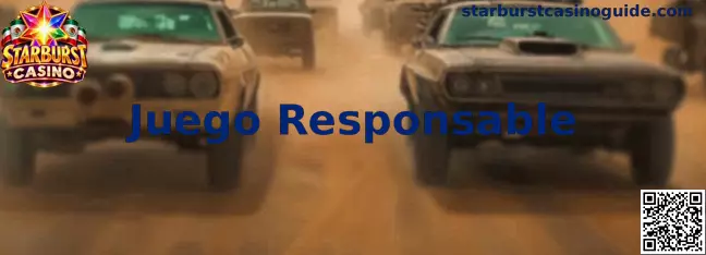 Información sobre juego responsable en Starburst Casino