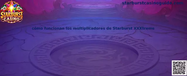 Ilustración relacionada con los multiplicadores y los símbolos Wild de Starburst XXXtreme