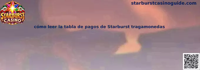 Imagen ilustrativa de Starburst tragamonedas para consultar sus símbolos, carretes y tabla de pagos