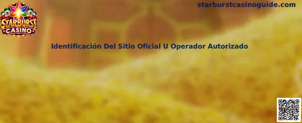 Identificación Del Sitio Oficial U Operador Autorizado